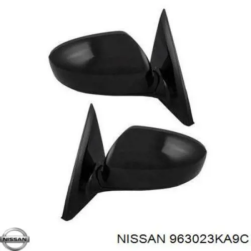 963023KA9C Nissan/Infiniti Левое боковое зеркало