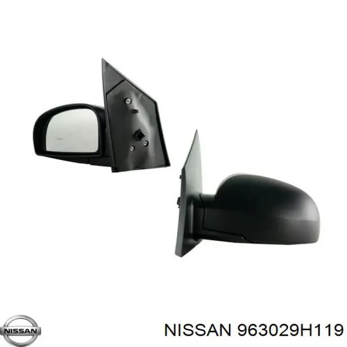963029H119 Nissan/Infiniti Левое боковое зеркало