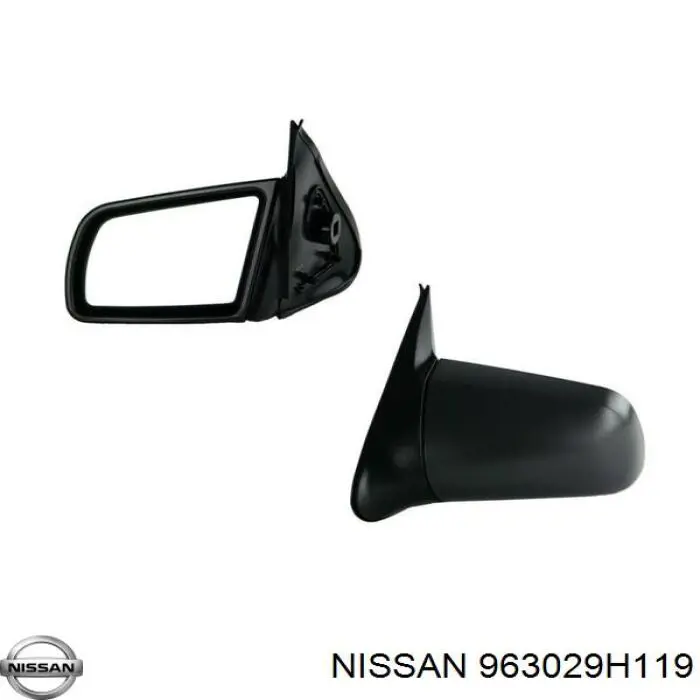 Зеркало заднего вида, левое Nissan/Infiniti 963029H119 цена, от 71.81 USD