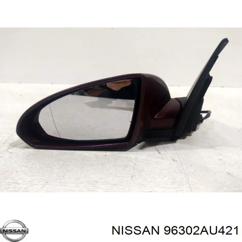Зеркало заднего вида, левое Nissan/Infiniti 96302AU421 цена, от 24.27 USD