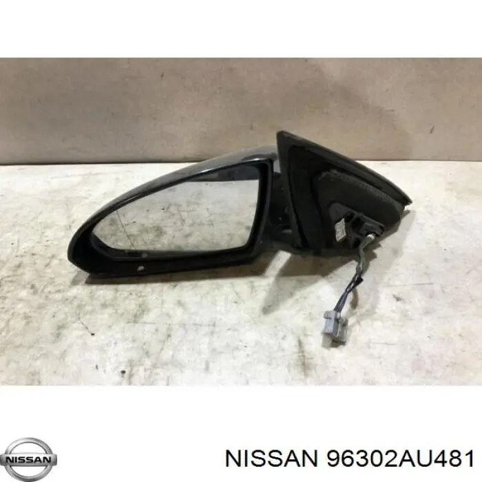 Зеркало заднего вида, левое Nissan/Infiniti 96302AU481 цена, от 24.29 USD