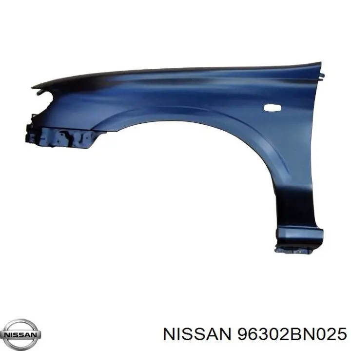 96302BN025 Nissan зеркало заднего вида левое