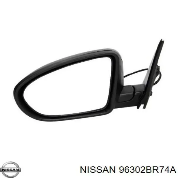 Купить 96302BR74A Nissan/Infiniti Наружное зеркало левое