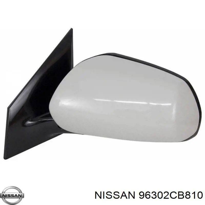 96302CB810 Nissan/Infiniti Левое боковое зеркало