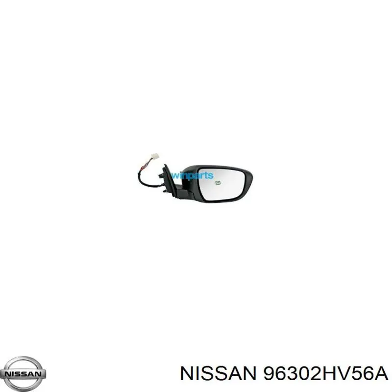 Купить 96302HV56A Nissan/Infiniti Наружное зеркало левое