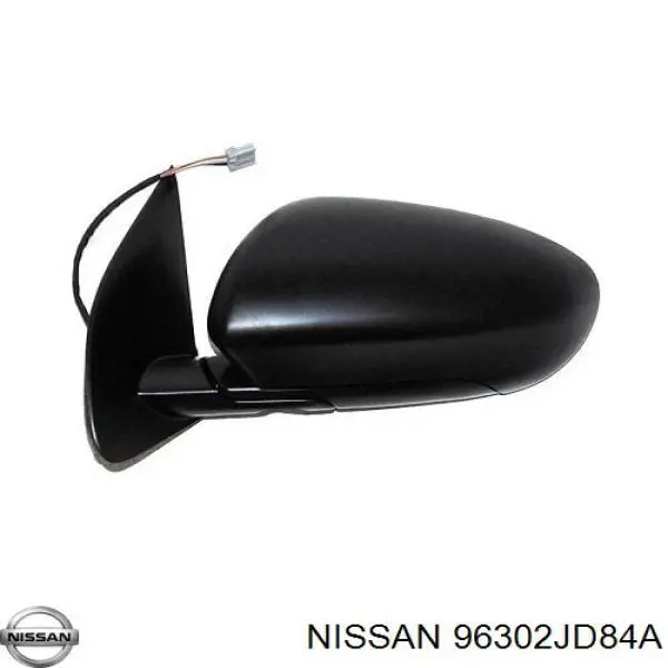 Зеркало заднего вида, левое Nissan/Infiniti 96302JD84A цена, от 106.77 USD