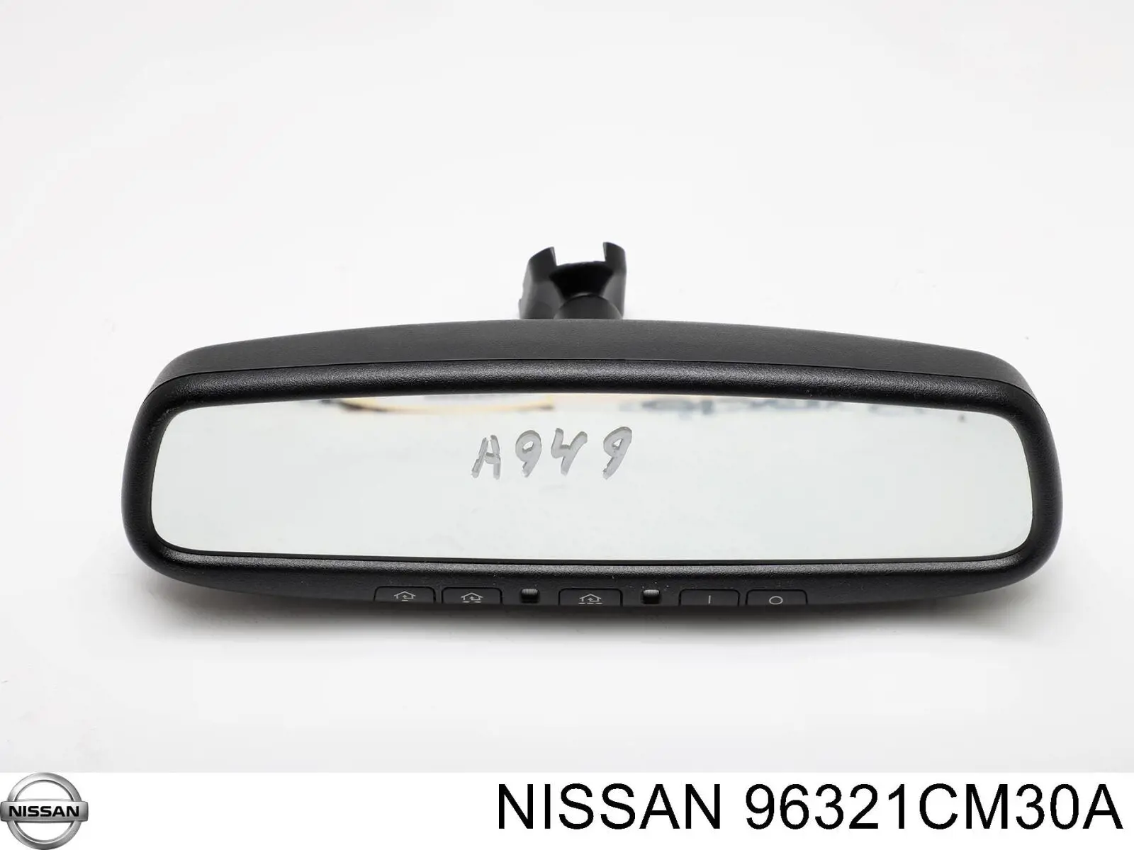 Зеркало заднего вида в салоне на Nissan LEAF I ZE0