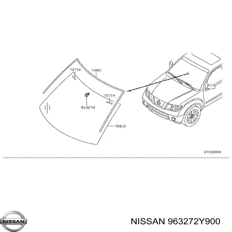  Nissan/Infiniti 963272Y900 цена, от 5.59 USD