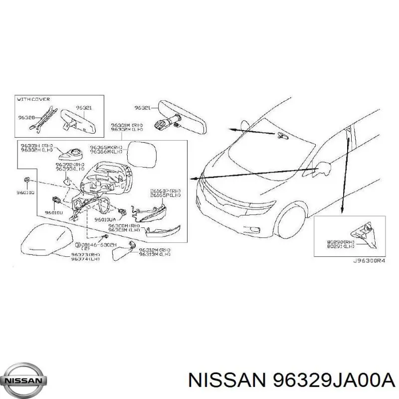 96329JA00A Nissan/Infiniti 
