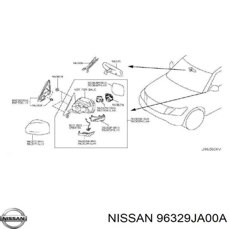 Купить 96329JA00A Nissan/Infiniti 