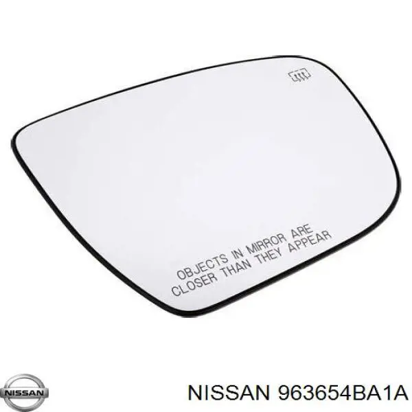 FP5060M12 FPS Зеркальный элемент правого зеркала заднего вида