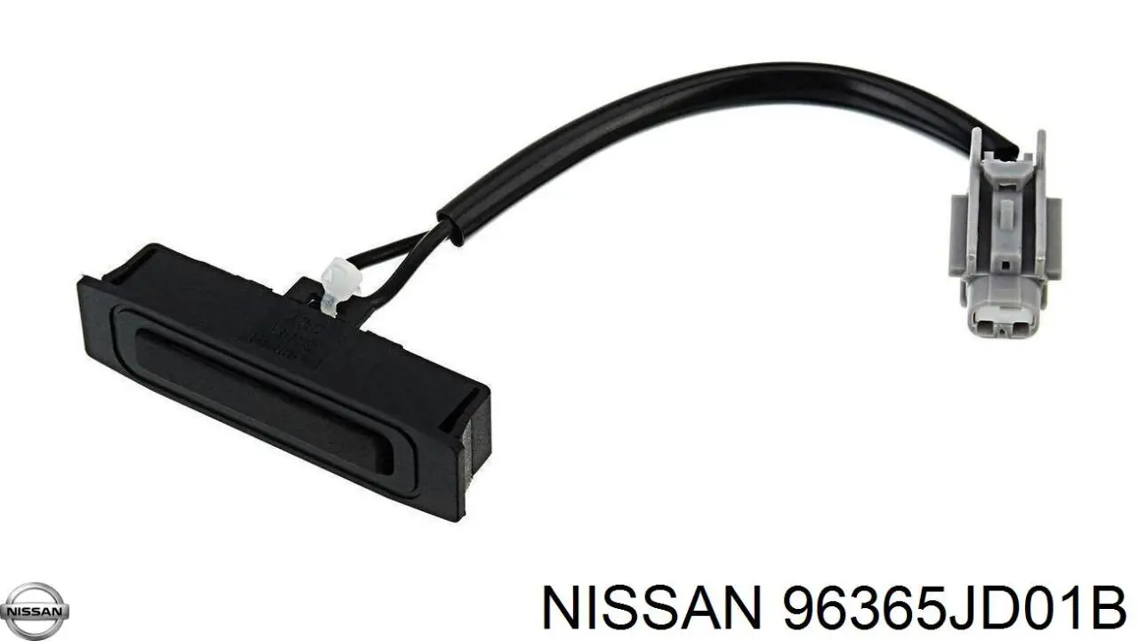 Купить 96365JD01B Nissan/Infiniti Стекло зеркала заднего вида, левого