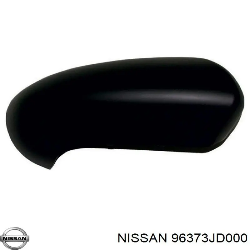 Купить 96373JD000 Nissan/Infiniti Накладка/крышка зеркала заднего вида, правая