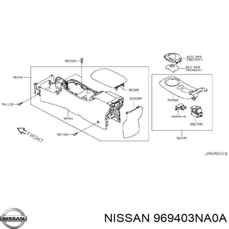 969403NA0A Nissan/Infiniti 