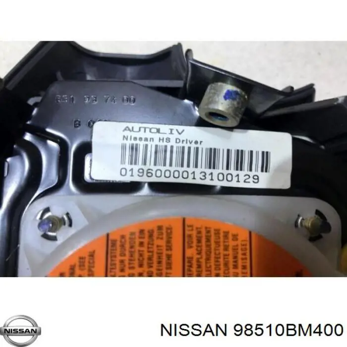 531937400 Nissan подушка безопасности (airbag водительская)