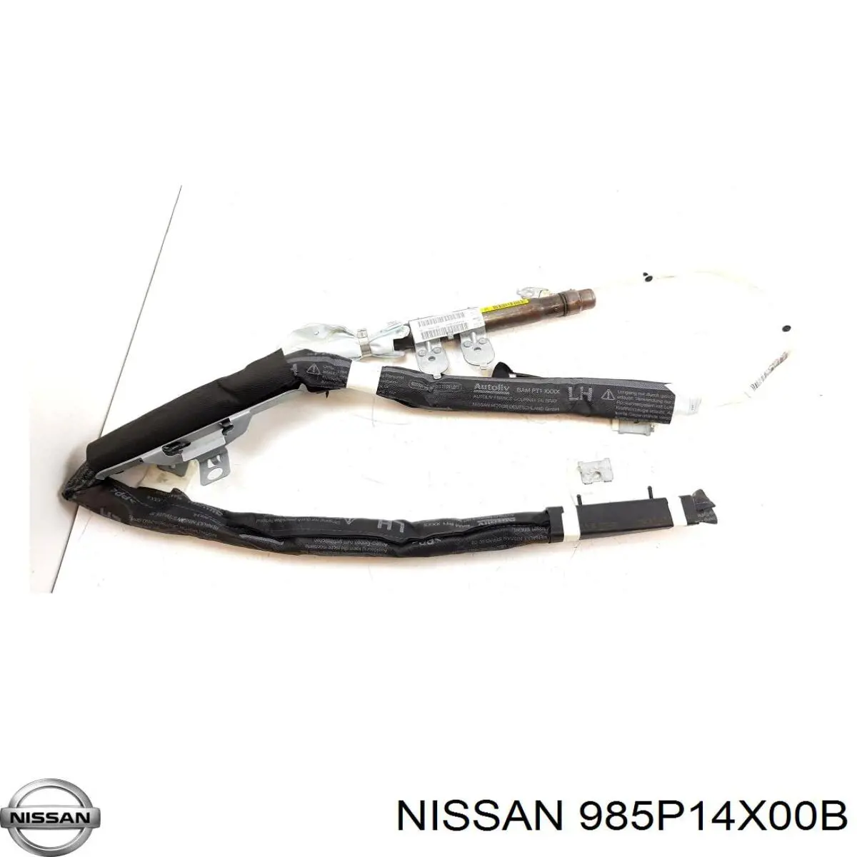 Cinto de segurança (AIRBAG) de estore lateral esquerdo para Nissan Navara (D40M)