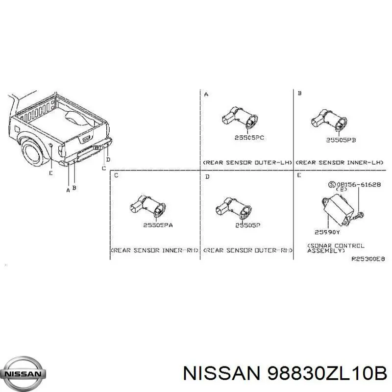 98830ZL10B Nissan/Infiniti 