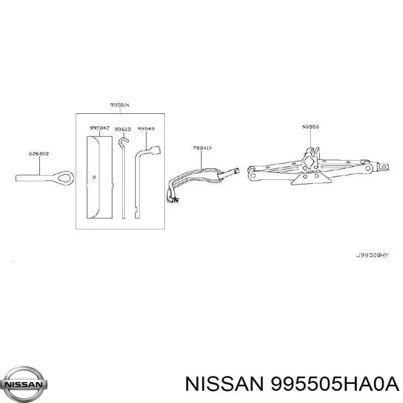 995505HA0A Nissan 