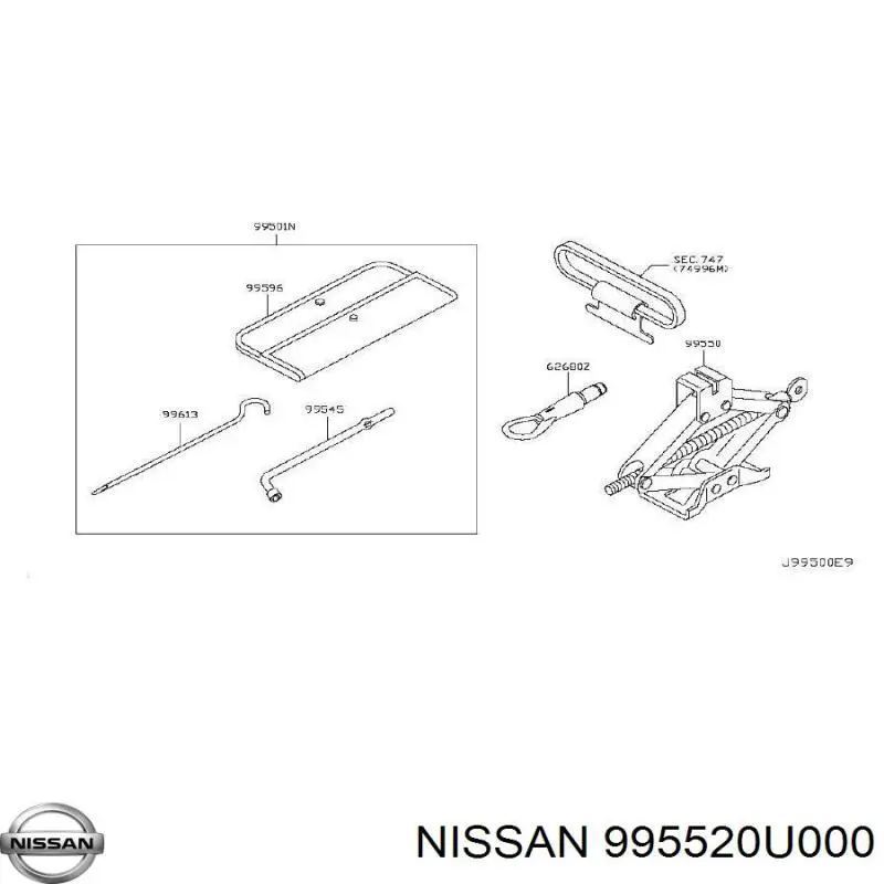  Nissan/Infiniti 995520U000 цена, от 6.33 USD