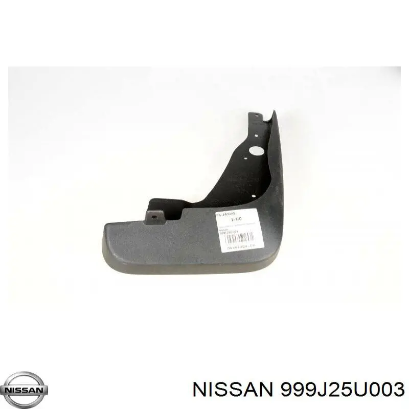 Брызговики передние, комплект Nissan/Infiniti 999J25U003 цена, от 43.42 USD