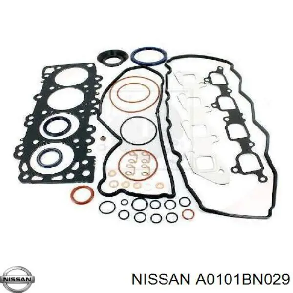 Комплект прокладок двигателя полный на Nissan Pathfinder R51M