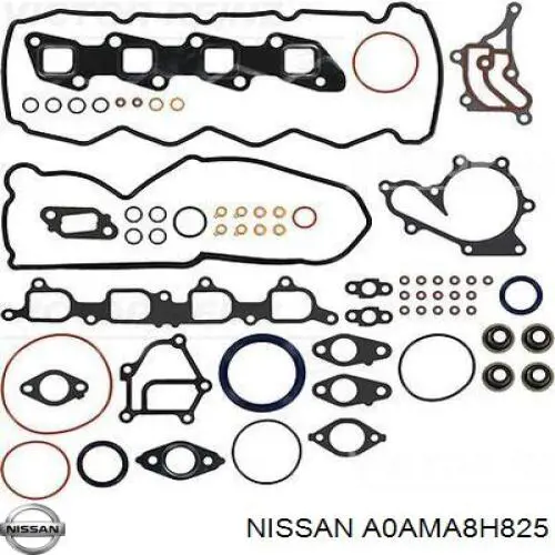 Полный комплект прокладок двигателя Nissan/Infiniti A0AMA8H825 цена, от 100.00 USD