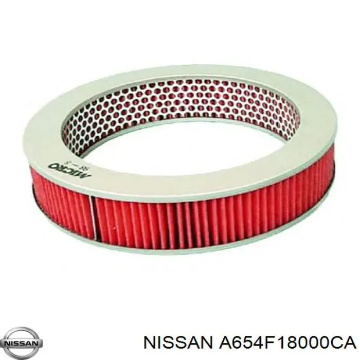 A654F18000CA Nissan воздушный фильтр