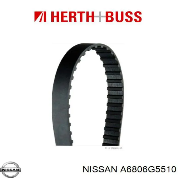 Купить A6806G5510 Nissan/Infiniti Ремень газораспределительного механизма