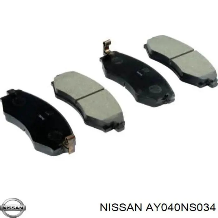 Колодки Nissan/Infiniti AY040NS034 цена, от 12.98 USD