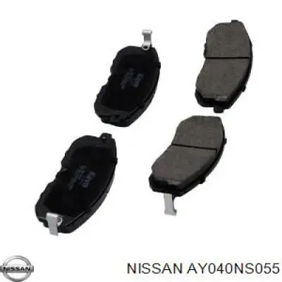 AY040NS055 Nissan передние тормозные колодки