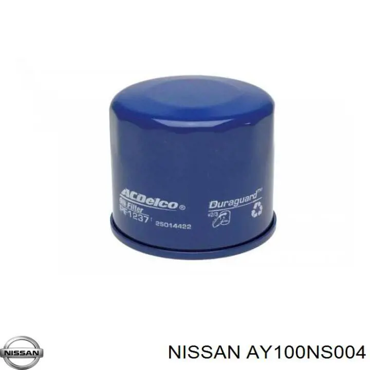 AY100NS004 Nissan масляный фильтр