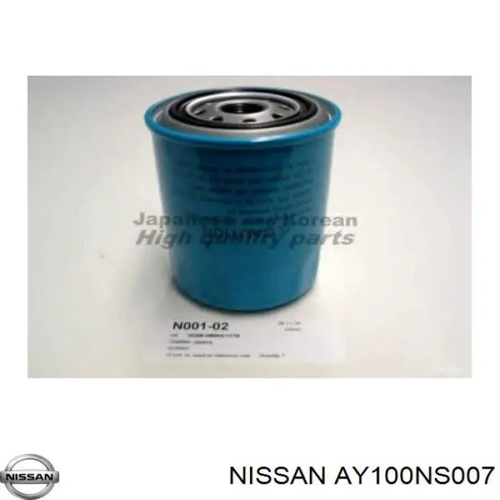 AY100NS007 Nissan масляный фильтр