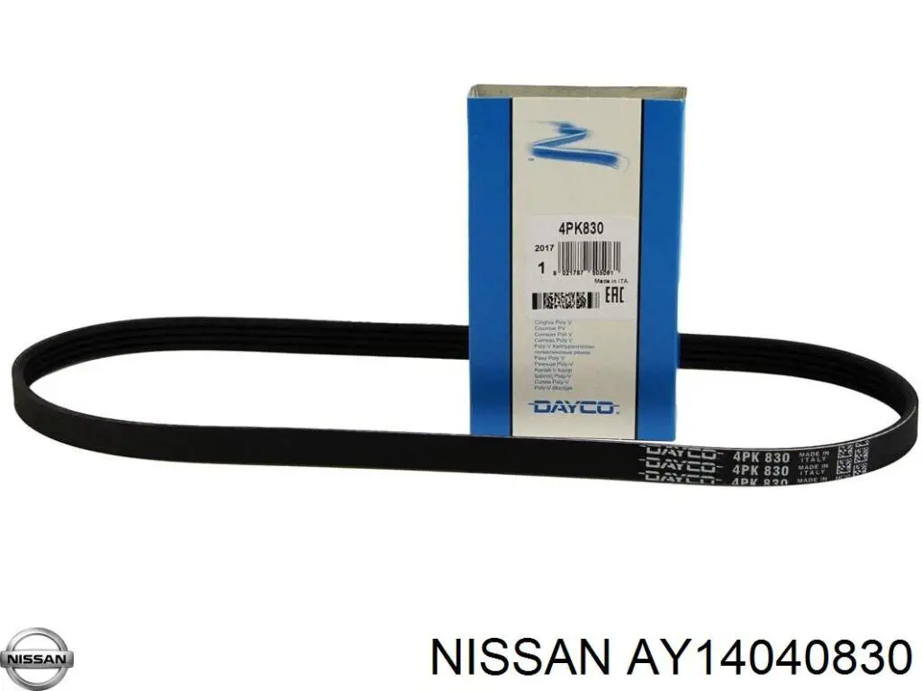 AY14040830 Nissan ремень генератора