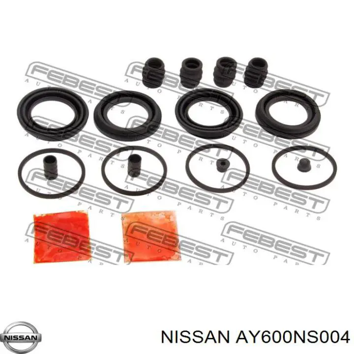 Ремкомплект переднего суппорта AY600NS004 Nissan