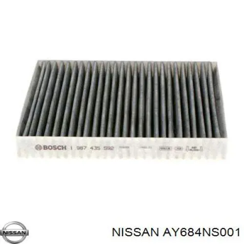 AY684NS001 Nissan/Infiniti Внутрисалонный фильтр