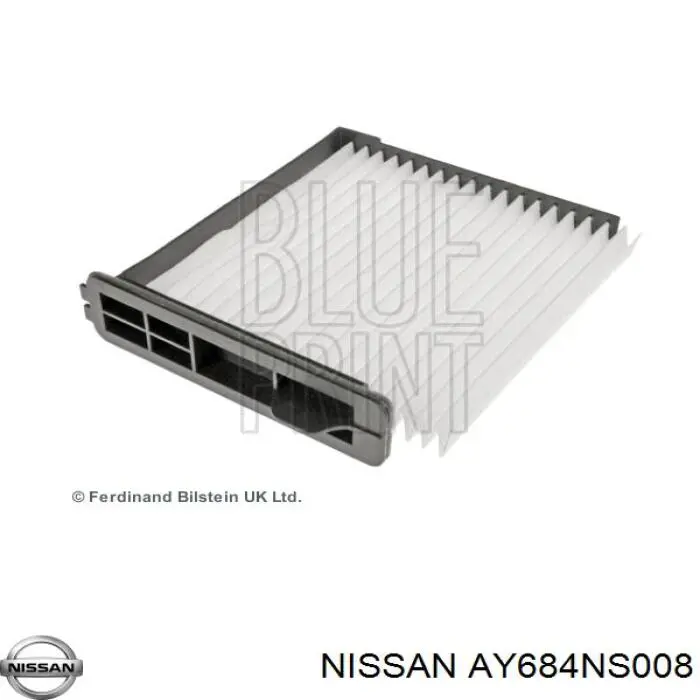 AY684NS008 Nissan/Infiniti Внутрисалонный фильтр