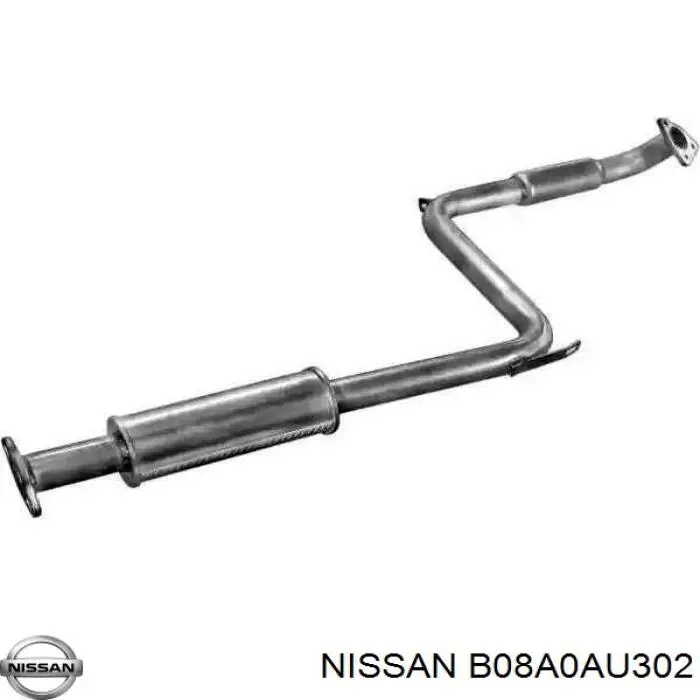 B08A0AU302 Nissan convertidor - catalisador