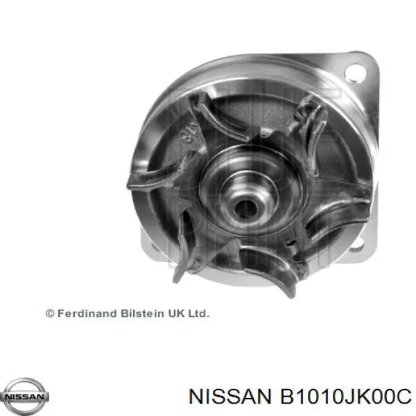 Помпа охлаждения Nissan/Infiniti B1010JK00C цена, от 98.35 USD