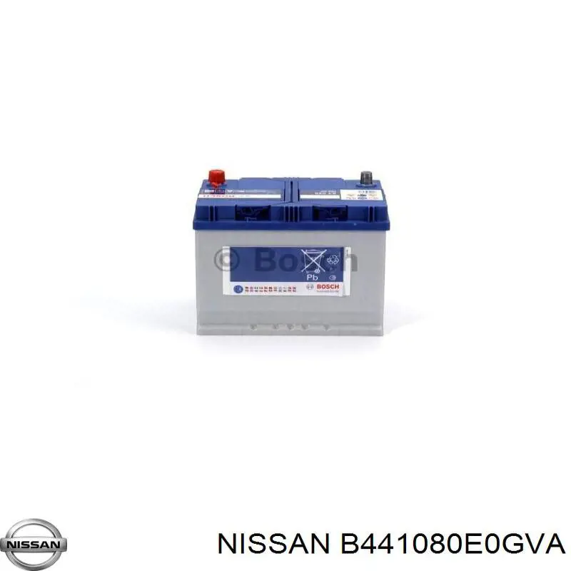 Аккумулятор автомобильный Nissan/Infiniti B441080E0GVA цена, от 129.07 USD