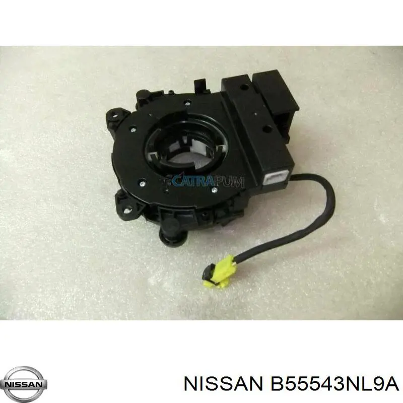 Anel AIRBAG de contato, cabo plano do volante para Nissan Navara (D23M)