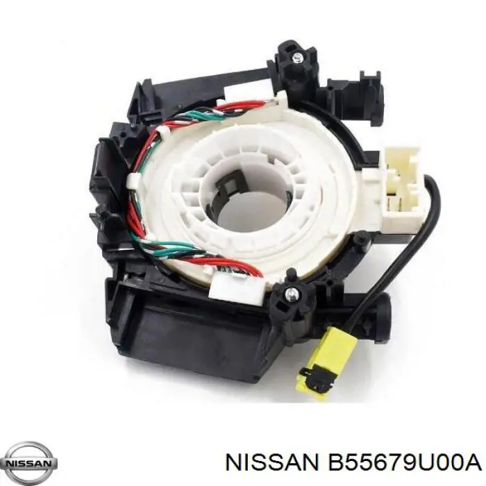 Anel AIRBAG de contato, cabo plano do volante para Nissan Micra (K12)