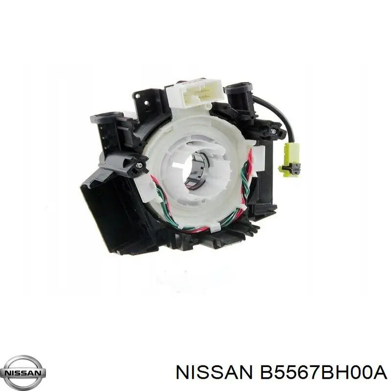 B5567BH00A Nissan кольцо airbag контактное, шлейф руля