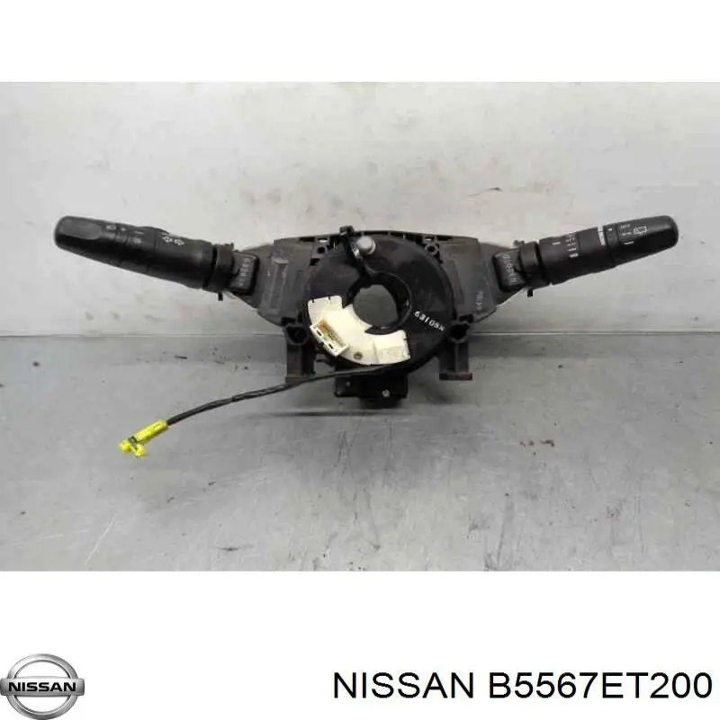 B5567ET200 Nissan anel airbag de contato, cabo plano do volante
