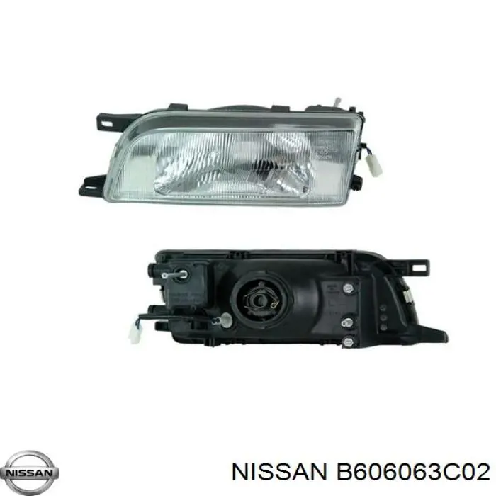 Фара левая NISSAN SUNNY B15 98-04 Лампа H4 качество