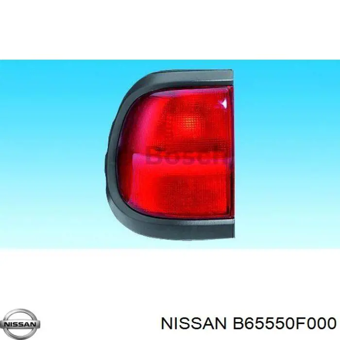 Купить B65550F000 Nissan/Infiniti Фонарь заднего бампера левый