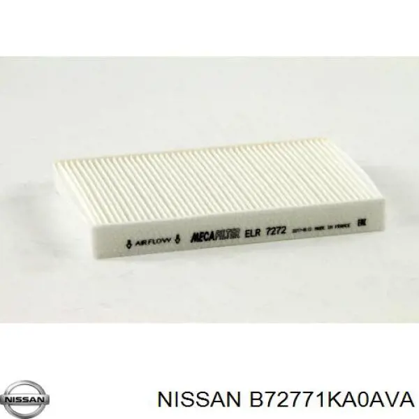 Фильтр салона B72771KA0AVA Nissan/Infiniti