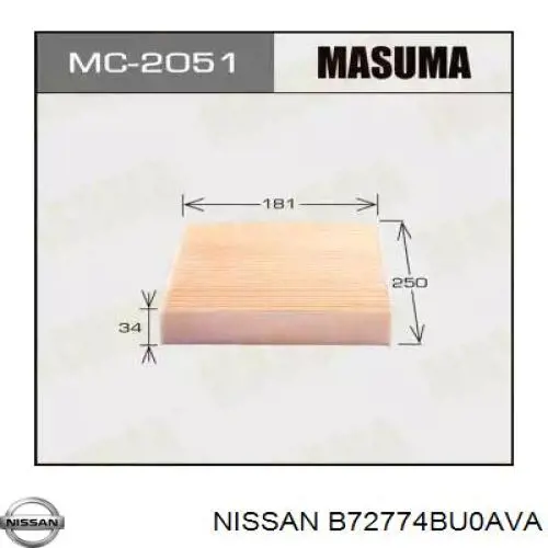 B72774BU0AVA Nissan/Infiniti 