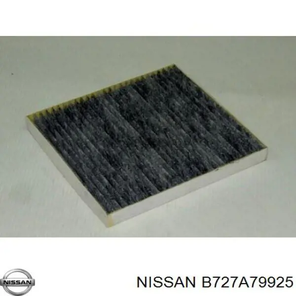 Фильтр воздушный отопителя Nissan/Infiniti B727A79925 цена, от 6.36 USD