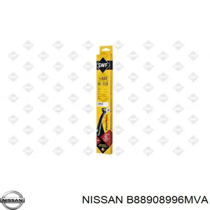 Щетка стеклоочистителя лобового стекла, водительская Nissan/Infiniti B88908996MVA цена, от 29.65 USD