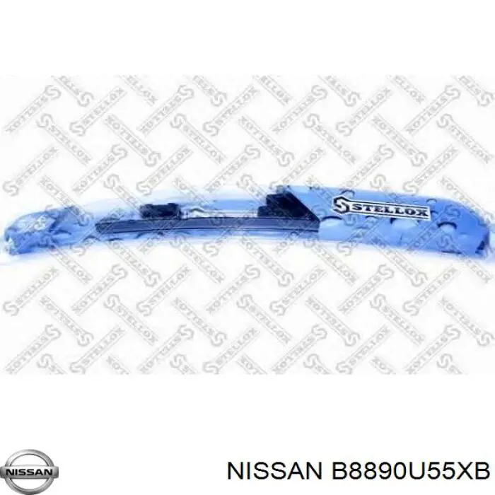 B8890U55XB Nissan щетка-дворник лобового стекла пассажирская